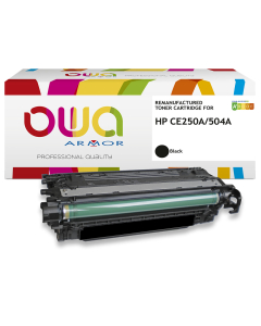 HP remanufacturé - Toner CE250A - Noir - 5 000 pages