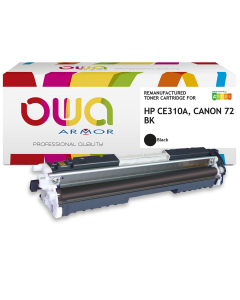 HP remanufacturé - Toner CE310A - Noir - 1 200 pages