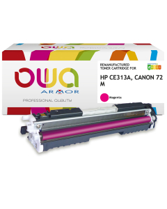 HP remanufacturé - Toner CE313A - Magenta - 1 000 pages