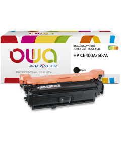 HP remanufacturé - Toner CE400A - Noir - 5 500 pages