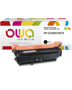 HP remanufacturé - Toner CE400X - Noir - 11 000 pages