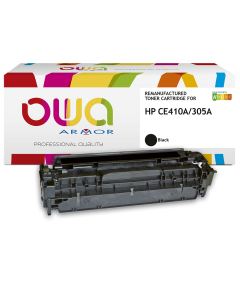HP remanufacturé - Toner CE410A - Noir - 2 200 pages