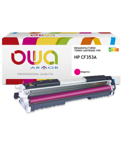 HP remanufacturé - Toner CF353A - Magenta - 1 000 pages