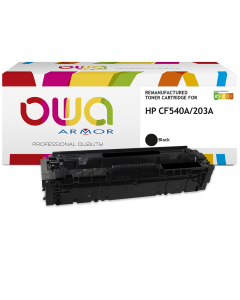 HP remanufacturé - Toner CF540A - Noir - 1 400 pages