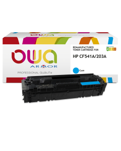 HP remanufacturé - Toner CF541A - Cyan - 1 300 pages