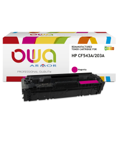 HP remanufacturé - Toner CF543A - Magenta - 1 300 pages