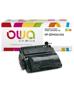 HP remanufacturé - Toner Q5942A - Noir - 10 000 pages