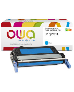 HP remanufacturé - Toner Q5951A - Cyan - 10 000 pages