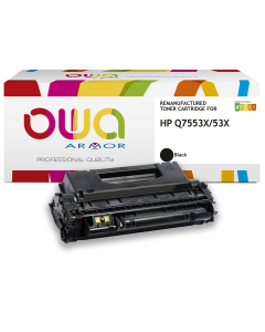 HP remanufacturé - Toner Q7553X - Noir - 7 000 pages