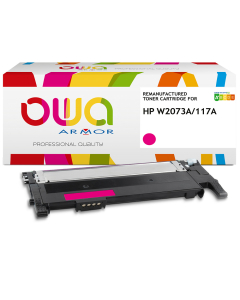 HP remanufacturé - Toner W2073A - Magenta - 700 pages