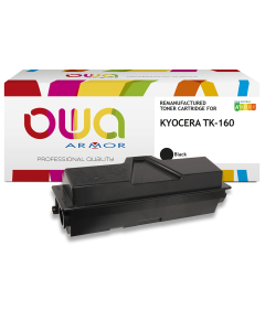 Kyocera remanufacturé - Toner TK160 - Noir - 2 500 pages