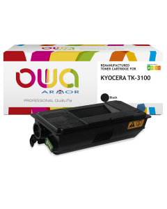 Kyocera remanufacturé - Toner TK3100 - Noir - 12 500 pages