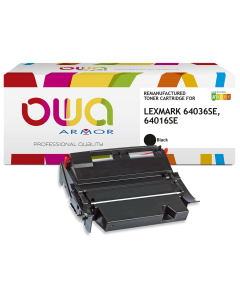 Lexmark remanufacturé - Toner 64016SE - Noir - 6 000 pages