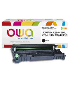 Lexmark remanufacturé - Toner X264H11G - Noir - 9 000 pages