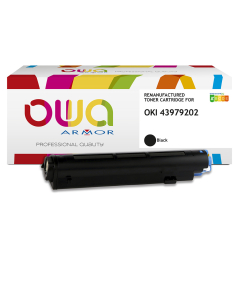 OKI remanufacturé - Toner 43979202 - Noir - 7 000 pages