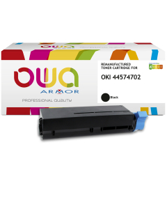OKI remanufacturé - Toner 44574702 - Noir - 3 000 pages