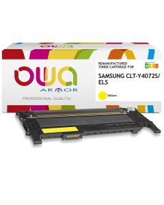 Samsung remanufacturé - Toner CLT-Y4072S - Jaune - 1000 pages