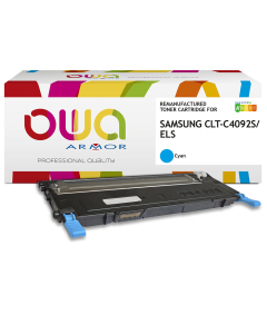 Samsung remanufacturé - Toner CLT-C4092 - Cyan - 1 000 pages