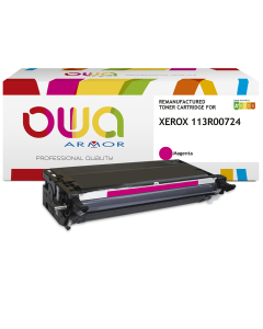 Xerox remanufacuré - Toner 113R00724 - Magenta - 6 000 pages