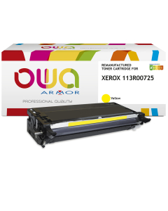 Xerox remanufacuré - Toner 113R00725 - Jaune - 6 000 pages