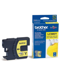Cartouche Brother - LC 980 Y - jaune
