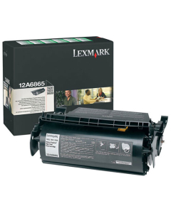 Toner Lexmark - 12A6865 - noir