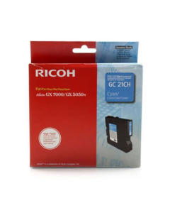Cartouche Ricoh - GC-21CH - cyan