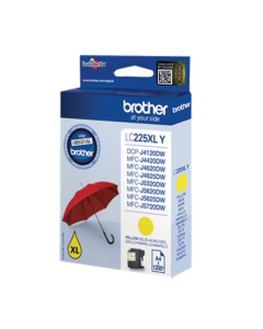 Cartouche Brother - LC225XLY - jaune