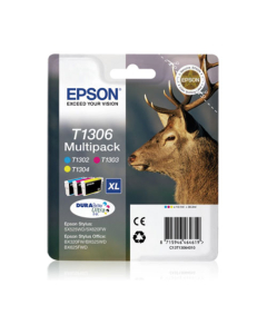 Pack de 3 cartouches Epson - T130640 - couleurs