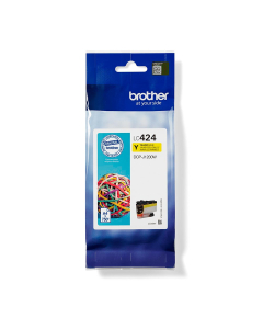 Brother Original - Cartouche Jet d'encre LC424Y - Jaune - 750 pages