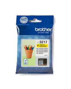 Brother Original - Cartouche Jet d'encre LC3217 - Jaune - 550 pages