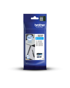 Brother Original - Cartouche Jet d'encre LC3237C - Cyan - 1 500 pages