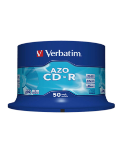 Boîte-spindle de 50 CD-R Verbatim 80min 700Mo 52x