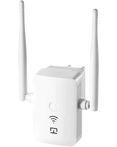 WE Répéteur WifI Dual band 1200 2.4GHz&5GHz Antenne exterieure Blanc