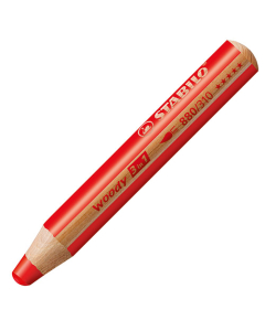 Crayon Stabilo® Woody® 3en1 Vermillon