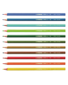 Boîte de 12 crayons de couleur Stabilo® GREENcolors CA