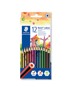 Etui de 12 crayons de couleur Staedtler Noris® colour 185