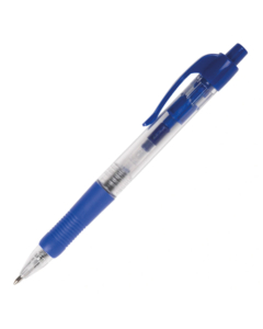 Stylo à bille rétractable - Éco Connect - Bleu