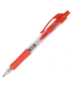 Stylo à bille rétractable - Éco Connect - Rouge