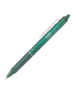 FriXion Ball Clicker 0.7 - Roller encre gel effaçable - Pointe moyenne - Vert