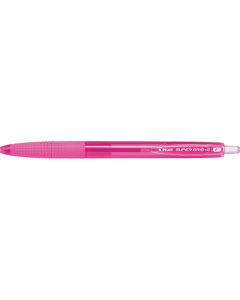 Stylo à bille - Super grip G - Pointe moyenne - Rose