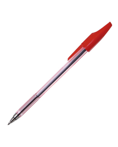 Stylo à bille classique Eco pointe moyenne rouge