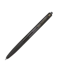 Stylo à bille Pilot Super Grip G rétractable pointe moyenne noir