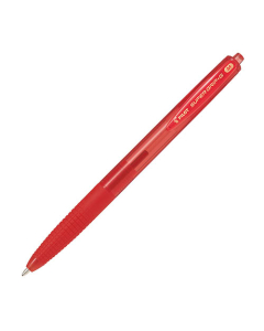 Stylo à bille Pilot Super Grip G rétractable pointe moyenne rouge