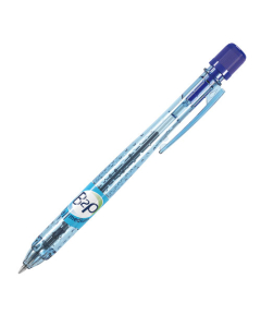 Stylo bille rétractable B2P pointe moyenne bleu