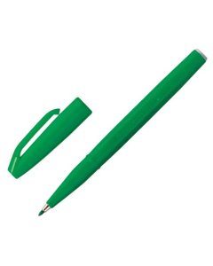 Stylo feutre Pentel Sign Pen S 520 pointe moyenne vert
