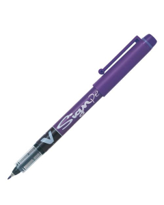 Stylo feutre Pilot V-Sign Pen pointe moyenne violet
