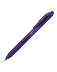 Roller rétractable Energel X Pentel 0.7mm violet