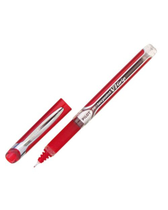 Stylo feutre pointe tubulaire Pilot V7 Grip pointe 0,5 mm rouge