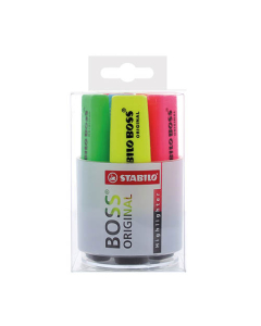 Pot de 6 surligneurs Stabilo® Boss® coloris assortis